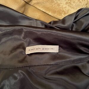 Sarah Pacini front tie cardigan